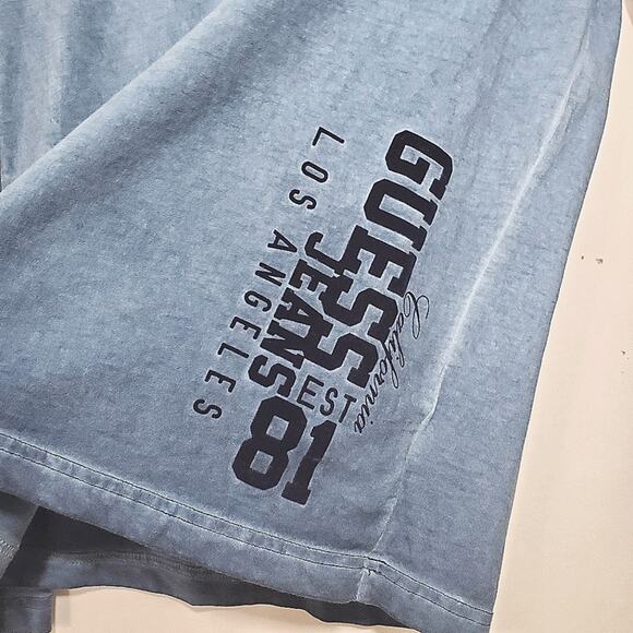 Guess | Vintage Retro Y2K Long Sleeve Logo Cotton Tee - Picture 7 of 10